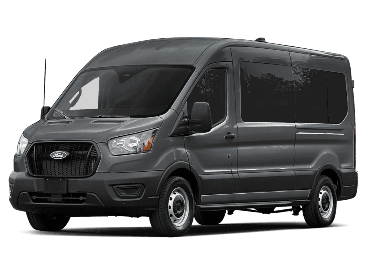 2026 Ford Transit Passenger Wagon T-350 - Front 3/4, facing to the left