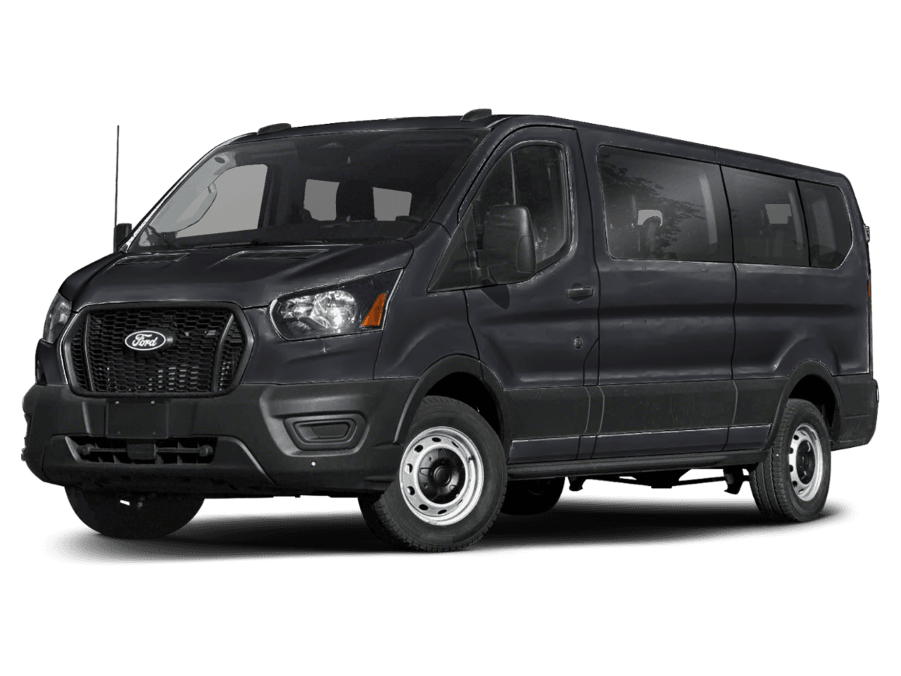 2026 Ford Transit Passenger Wagon T-350 - Front 3/4, facing to the left