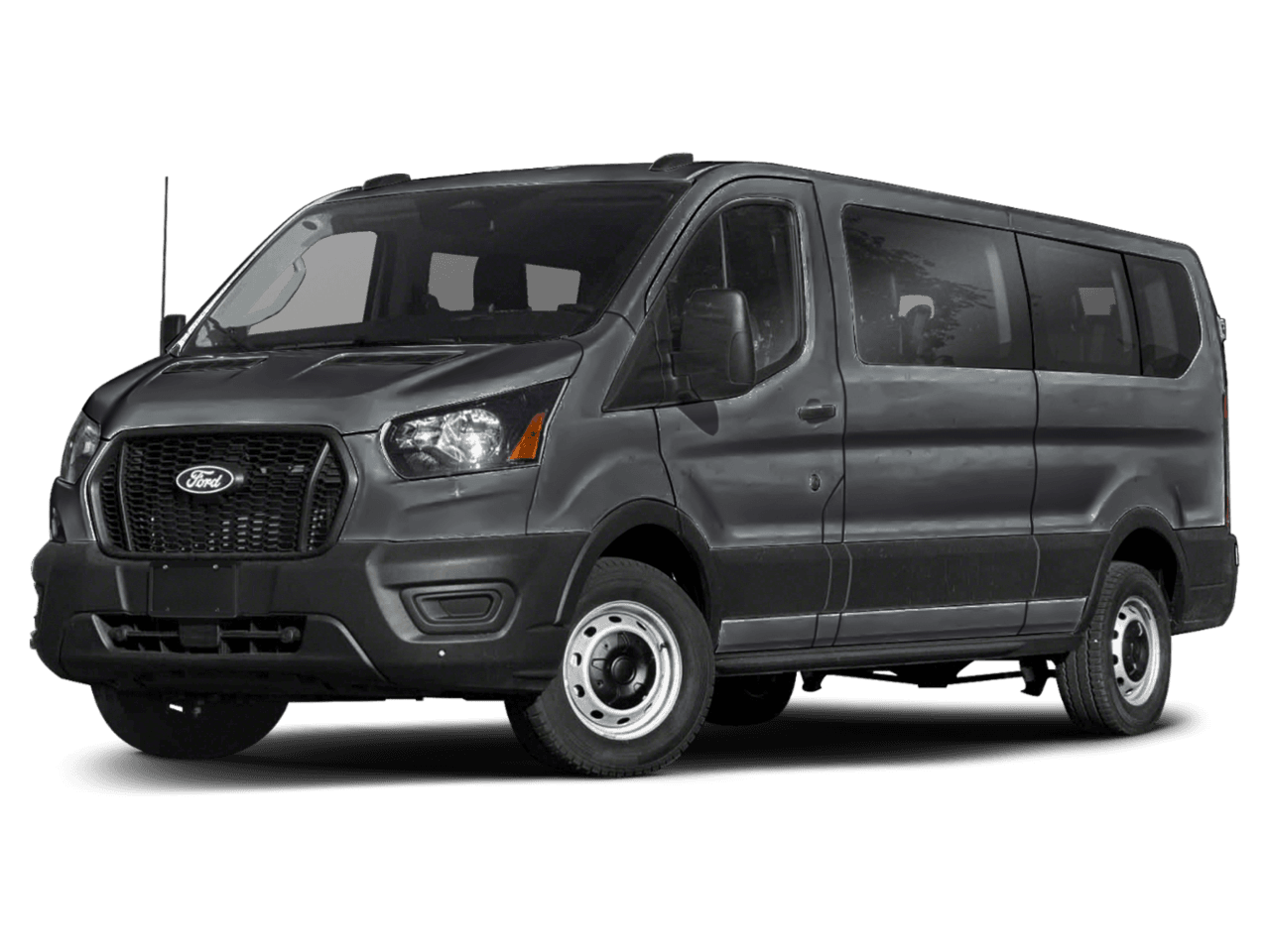 2026 Ford Transit Passenger Wagon T-350 - Front 3/4, facing to the left