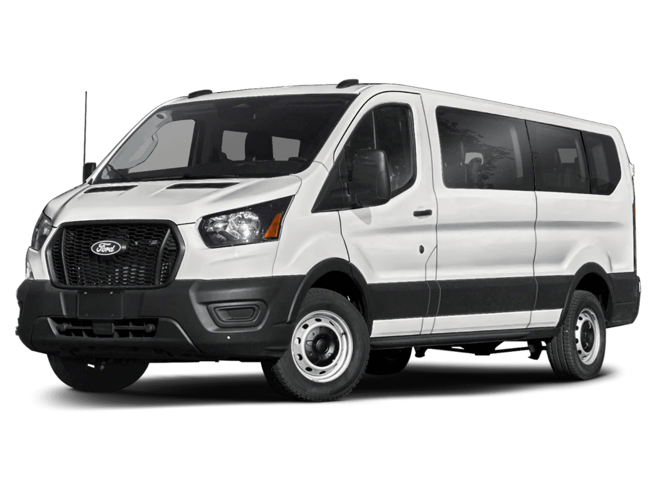 2026 Ford Transit Passenger Wagon T-350 - Front 3/4, facing to the left