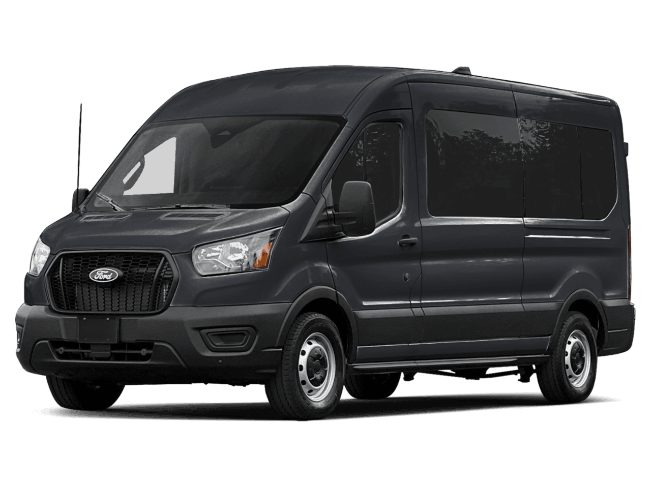 2026 Ford Transit Passenger Wagon T-350 - Front 3/4, facing to the left