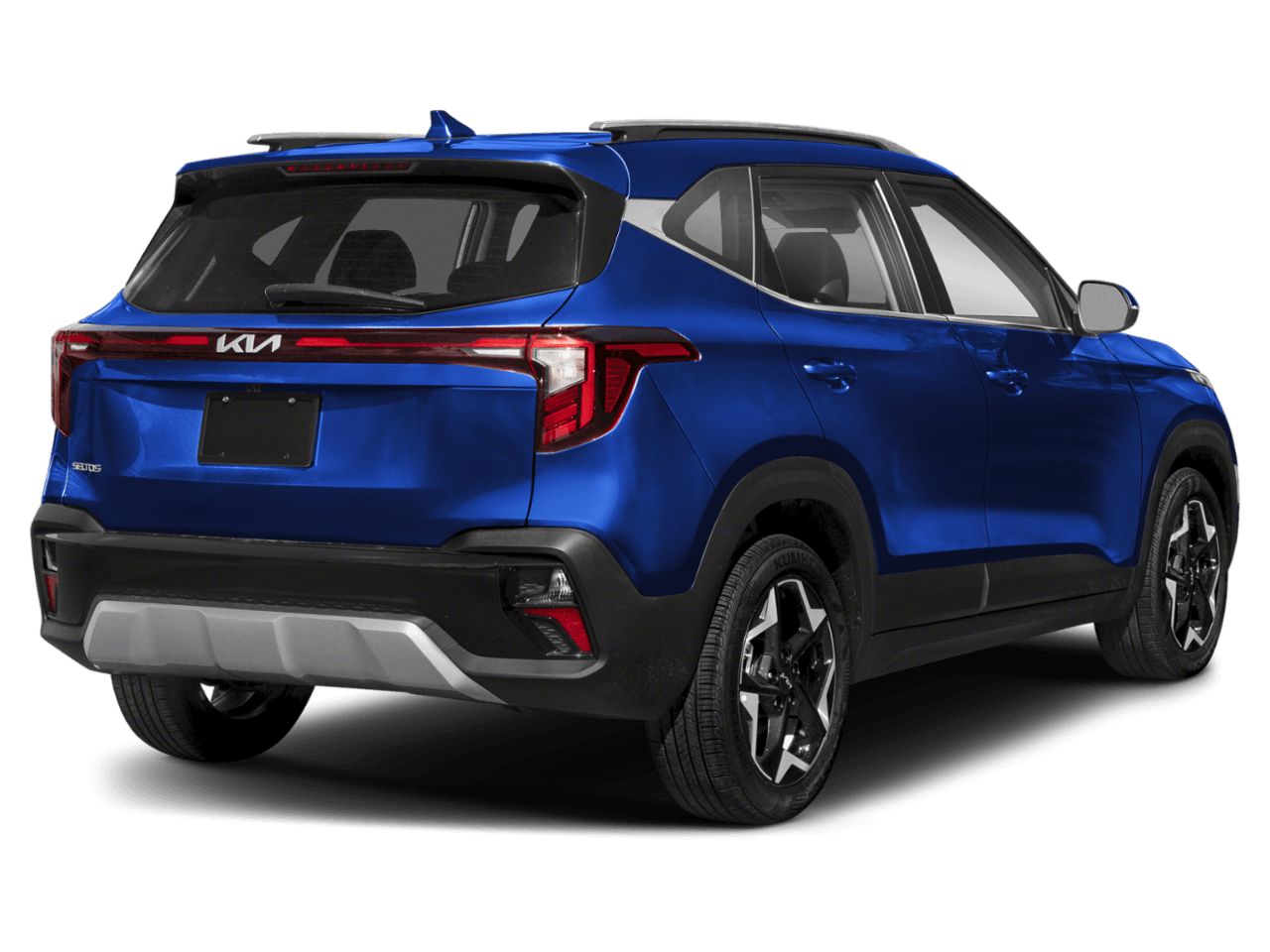 2026 Kia Seltos EX - Rear 3/4, facing to the right