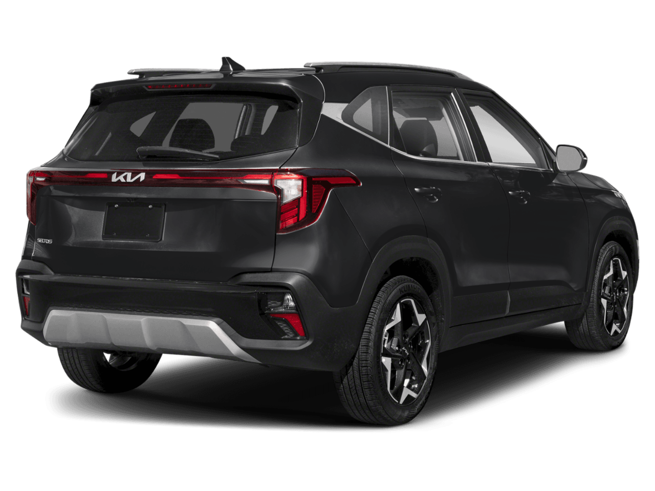 2026 Kia Seltos EX - Rear 3/4, facing to the right