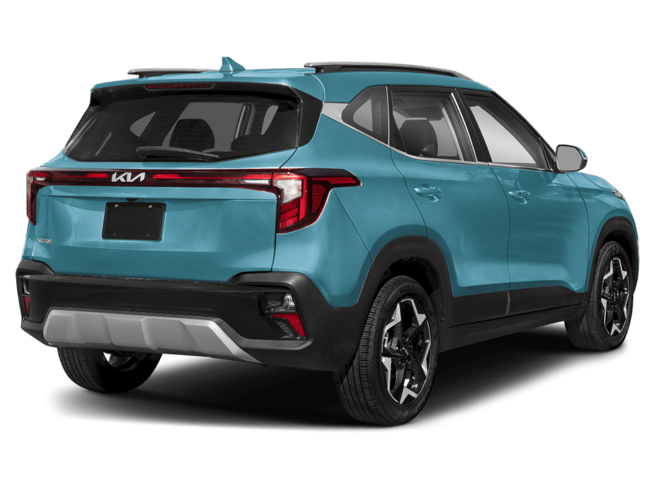 2026 Kia Seltos EX - Rear 3/4, facing to the right