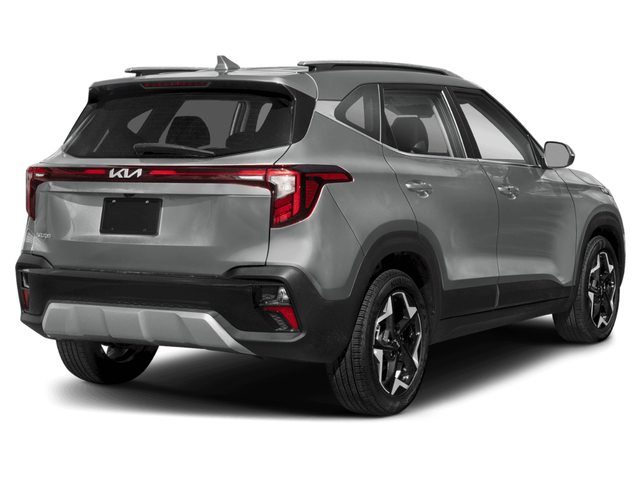2026 Kia Seltos EX - Rear 3/4, facing to the right