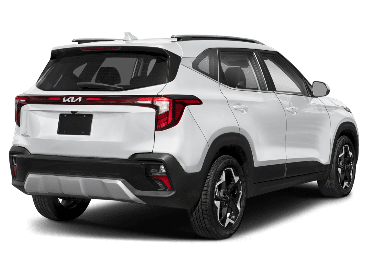 2026 Kia Seltos EX - Rear 3/4, facing to the right