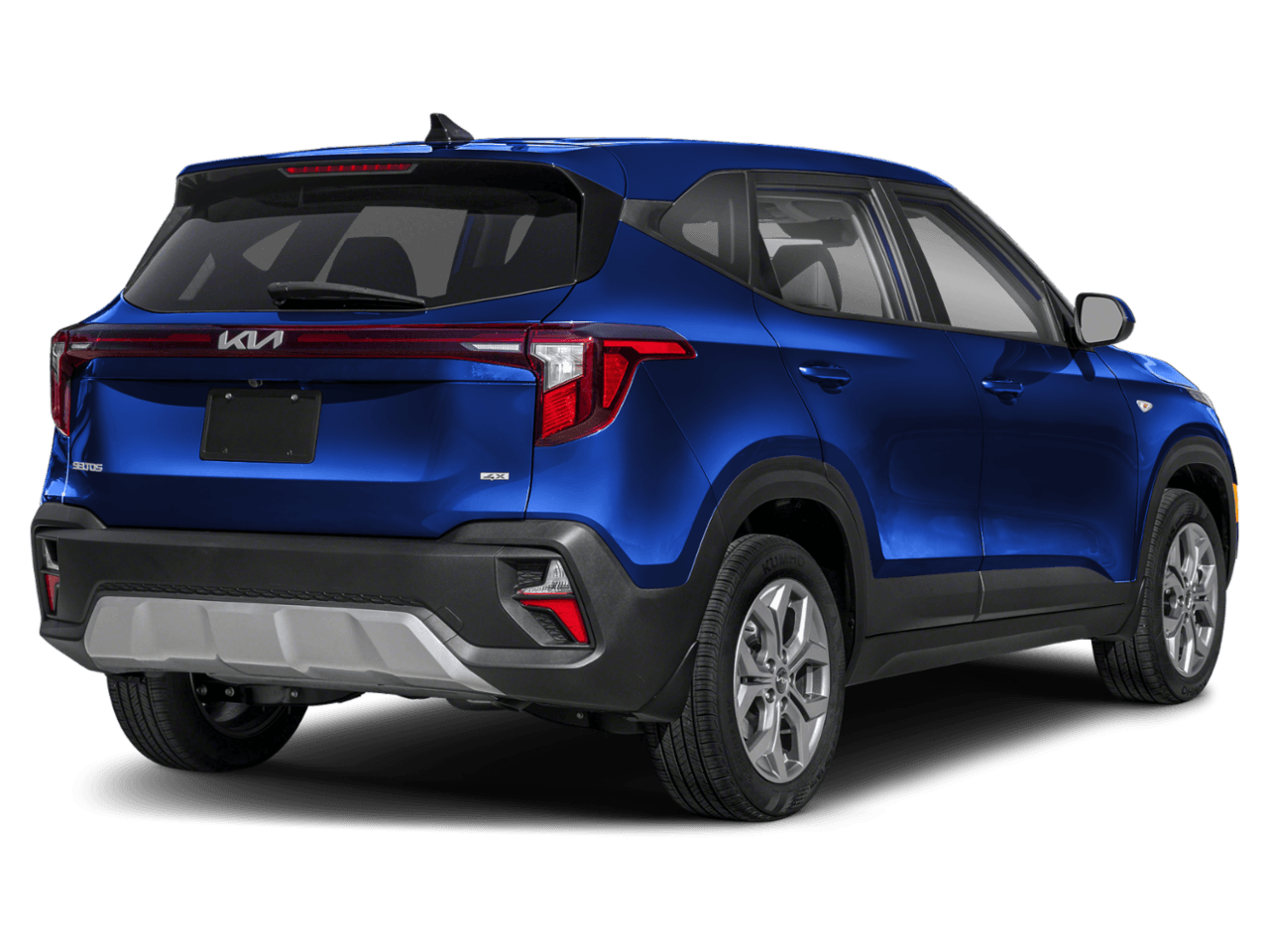 2026 Kia Seltos LX - Rear 3/4, facing to the right