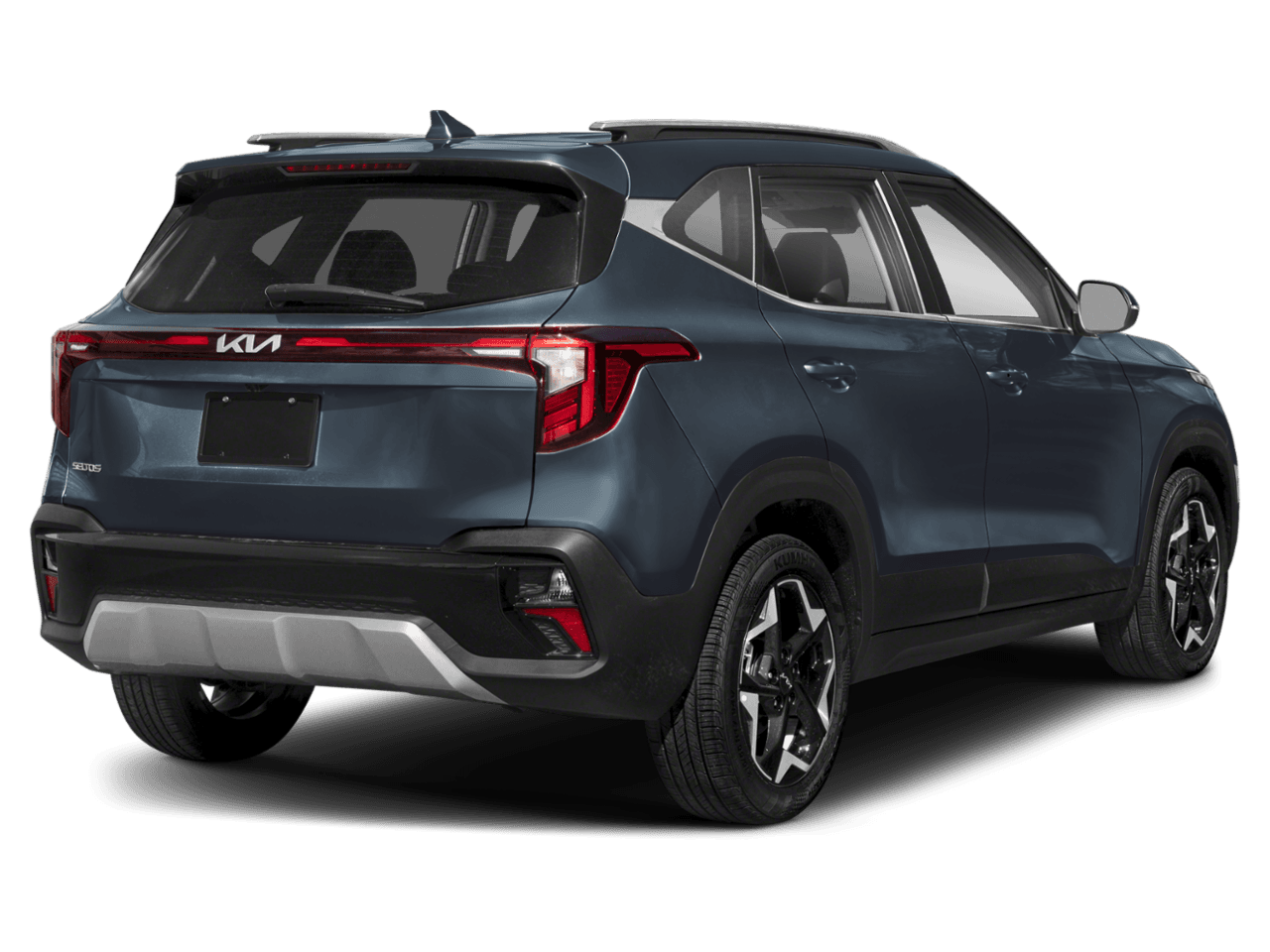 2026 Kia Seltos EX - Rear 3/4, facing to the right
