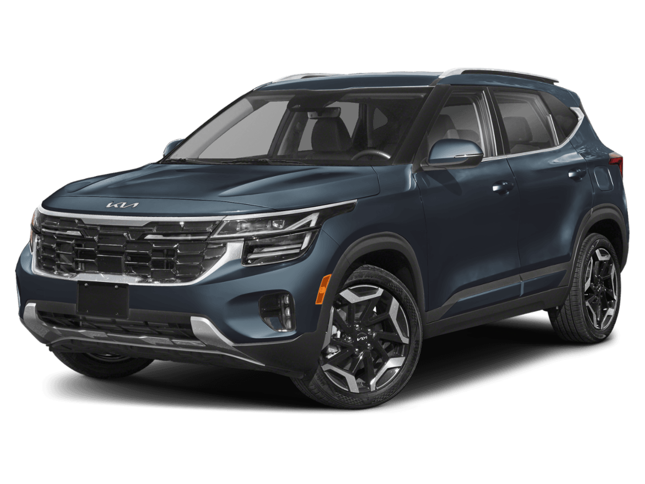 2026 Kia Seltos SX - Front 3/4, facing to the left