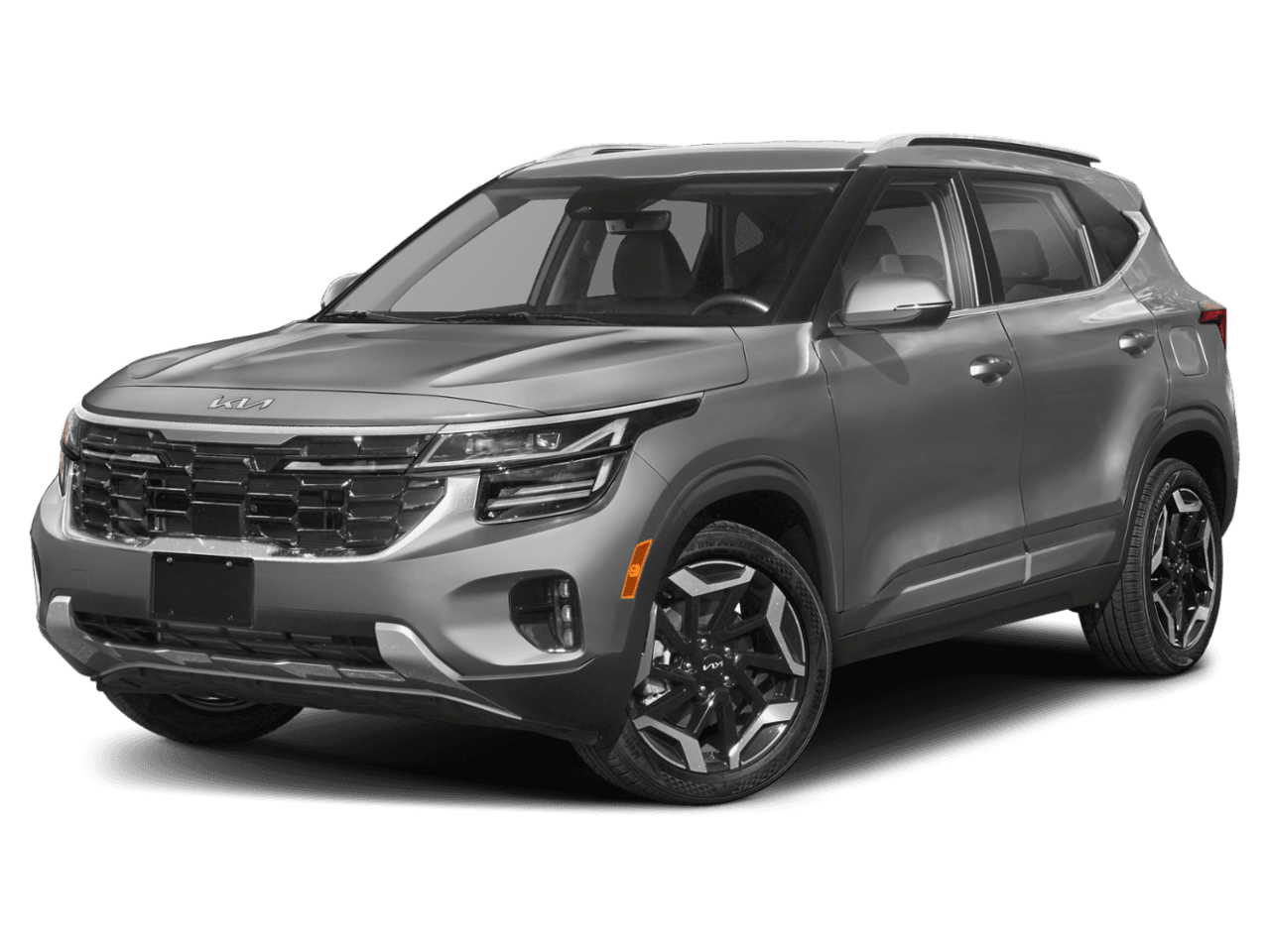 2026 Kia Seltos SX - Front 3/4, facing to the left