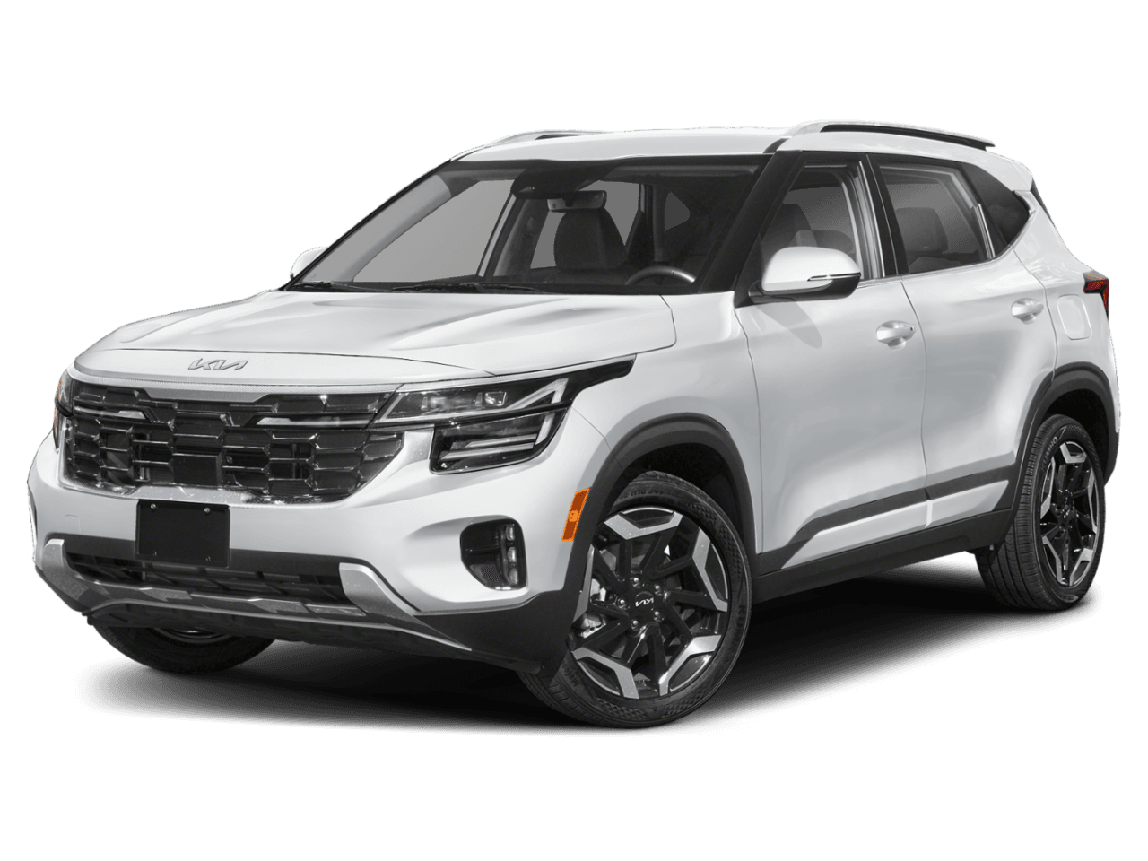 2026 Kia Seltos SX - Front 3/4, facing to the left