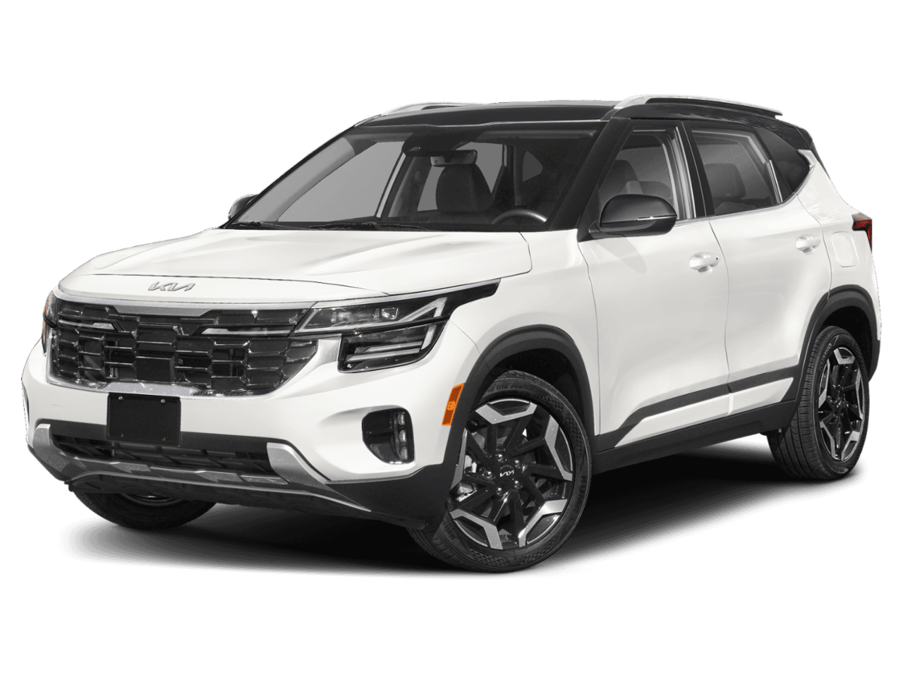 2026 Kia Seltos SX - Front 3/4, facing to the left
