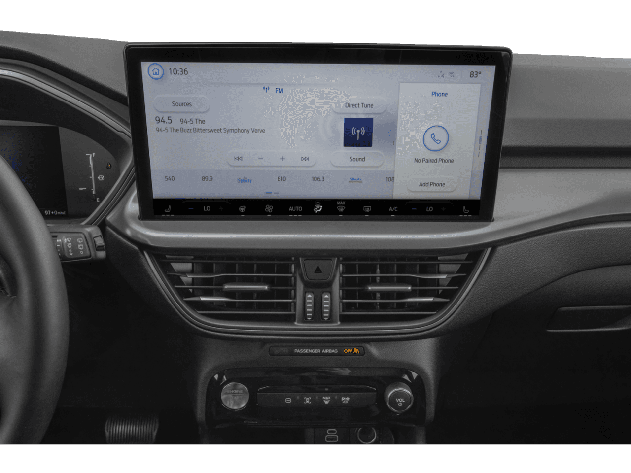 2026 Ford Escape PHEV - Interior Stereo System