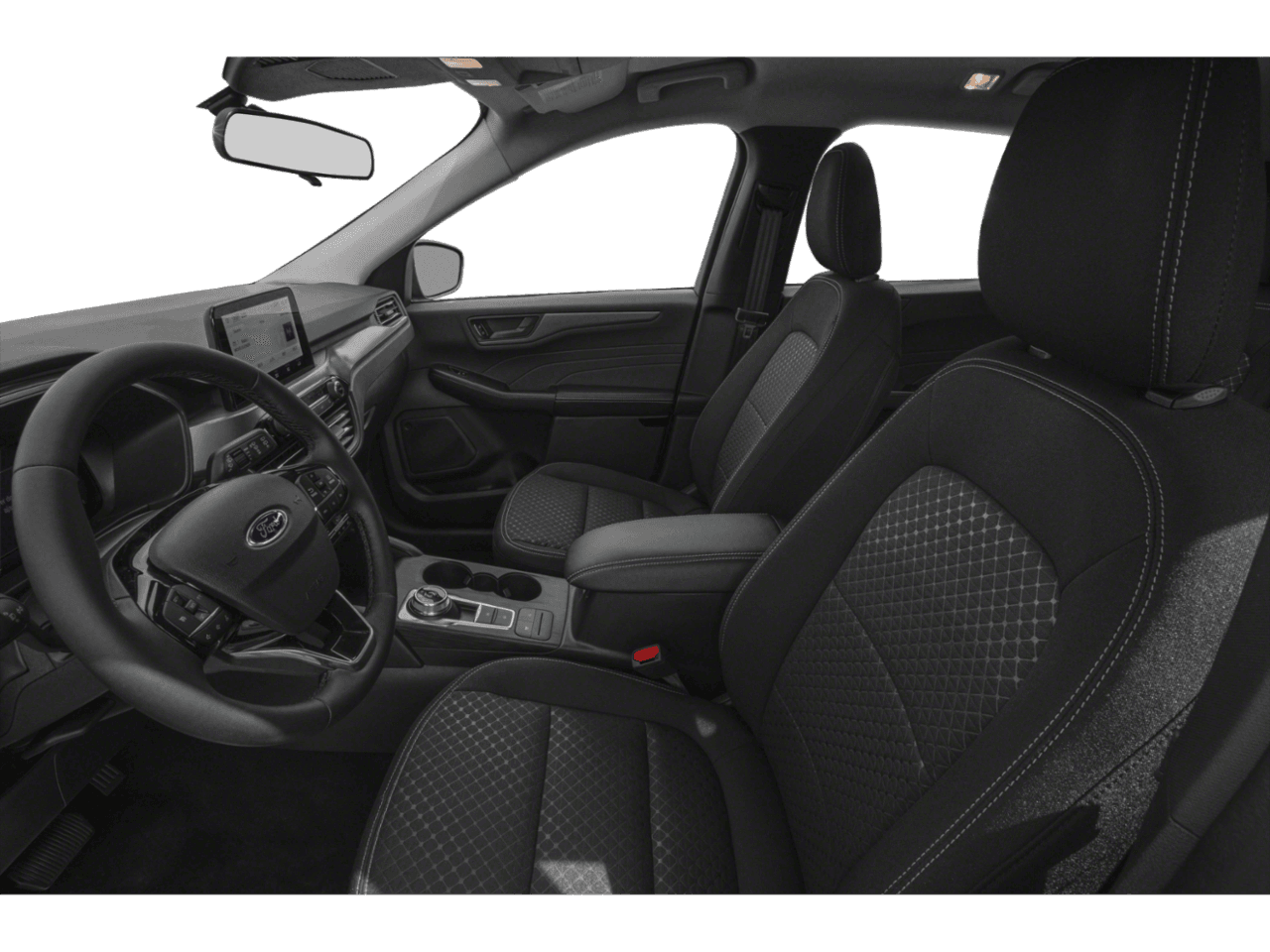 2026 Ford Escape Active - Interior Driver's Side with Door Open, Front Seat Feature