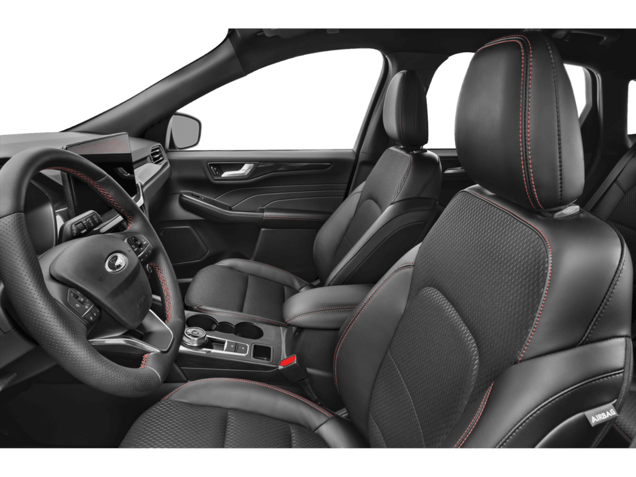 2026 Ford Escape ST-Line - Interior Driver's Side with Door Open, Front Seat Feature