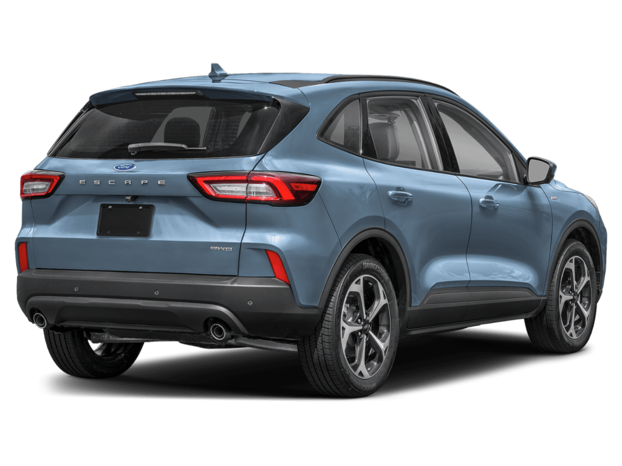 2026 Ford Escape ST-Line - Rear 3/4, facing to the right