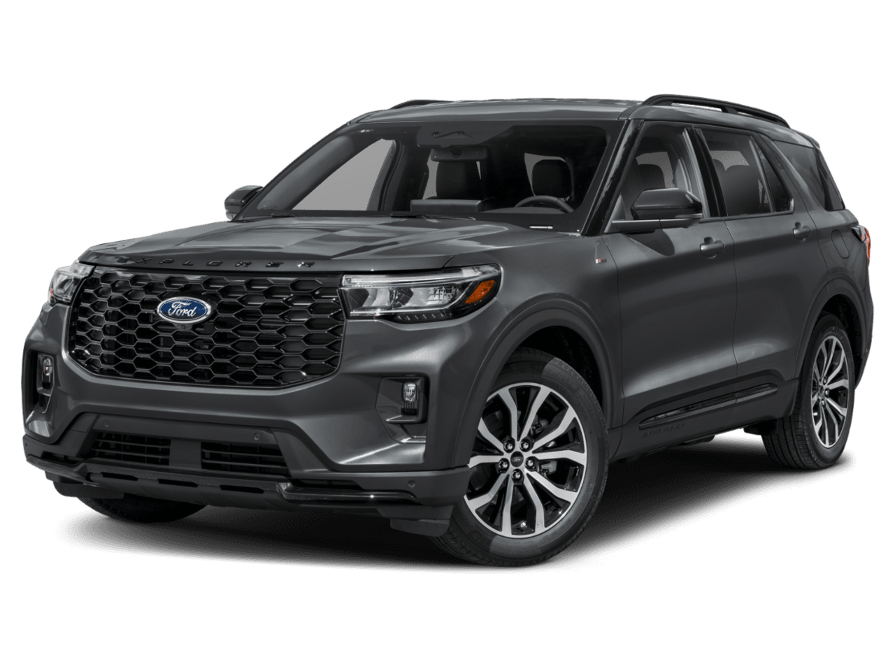 2026 Ford Explorer ST-Line - Front 3/4, facing to the left