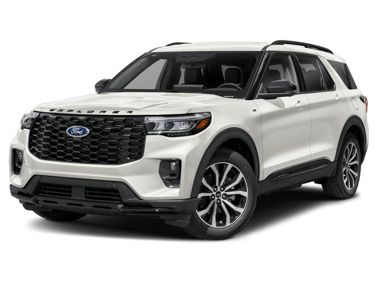 2026 Ford Explorer ST-Line - Front 3/4, facing to the left
