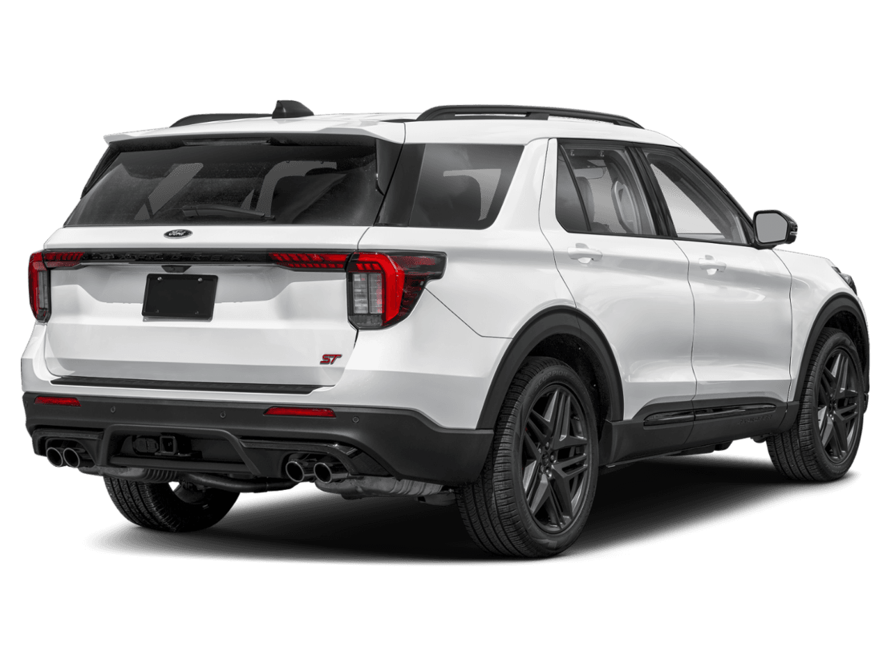 2026 Ford Explorer ST - Rear 3/4, facing to the right