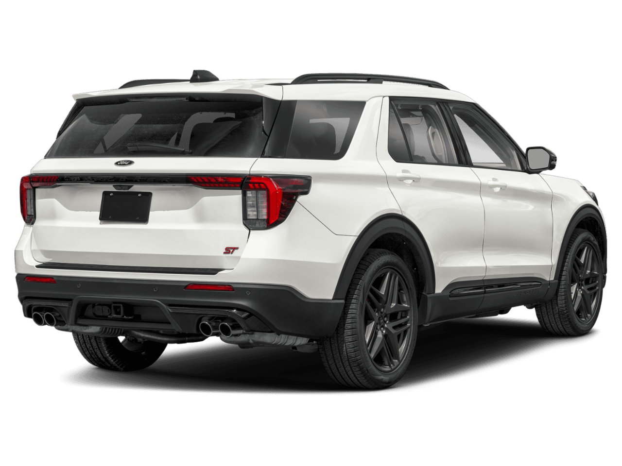 2026 Ford Explorer ST - Rear 3/4, facing to the right