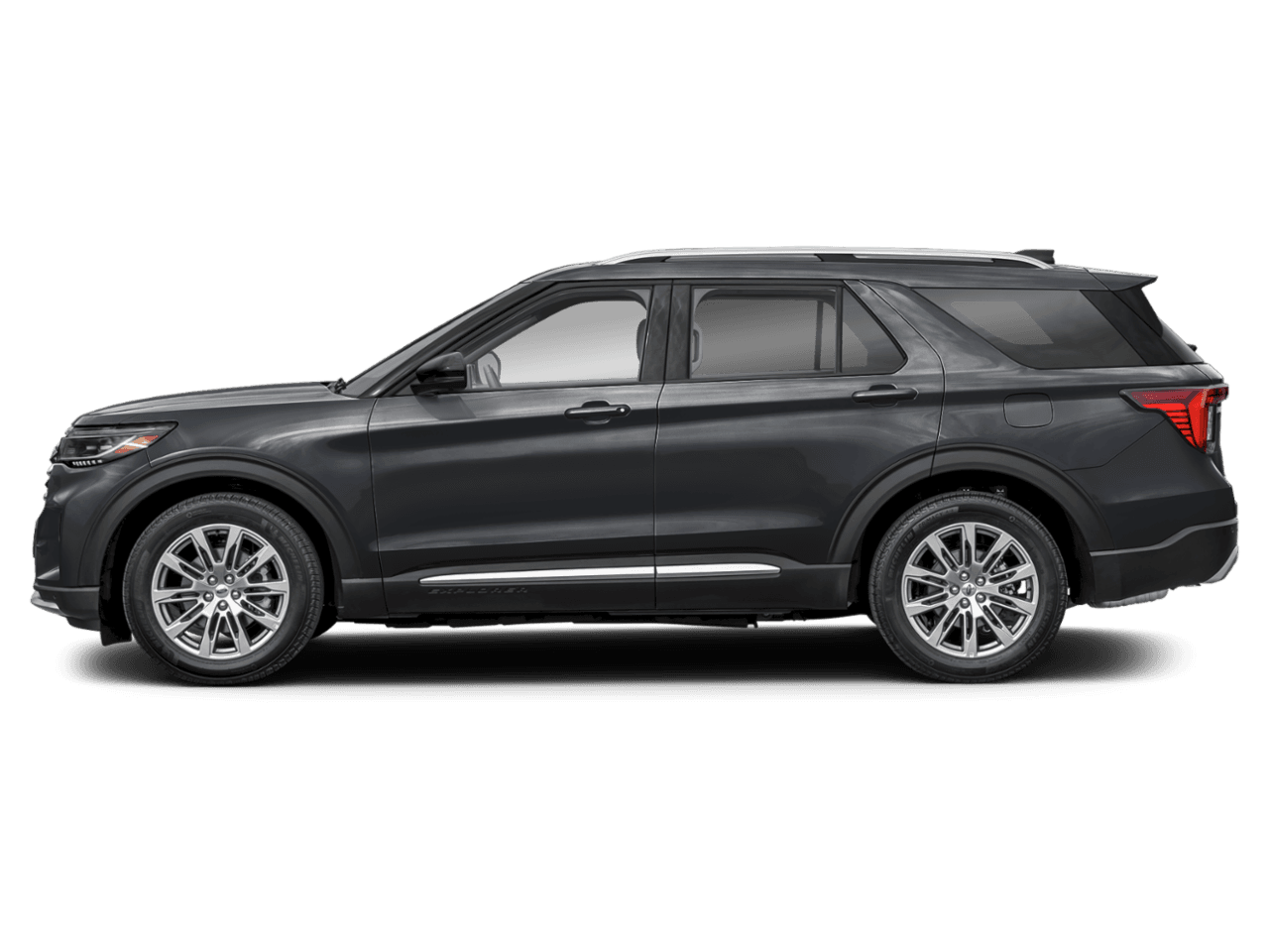 2026 Ford Explorer Platinum - Profile, facing to the left