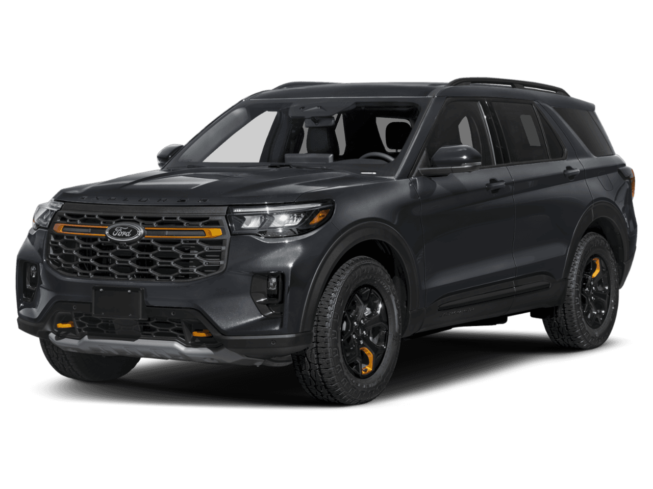 2026 Ford Explorer Tremor - Front 3/4, facing to the left