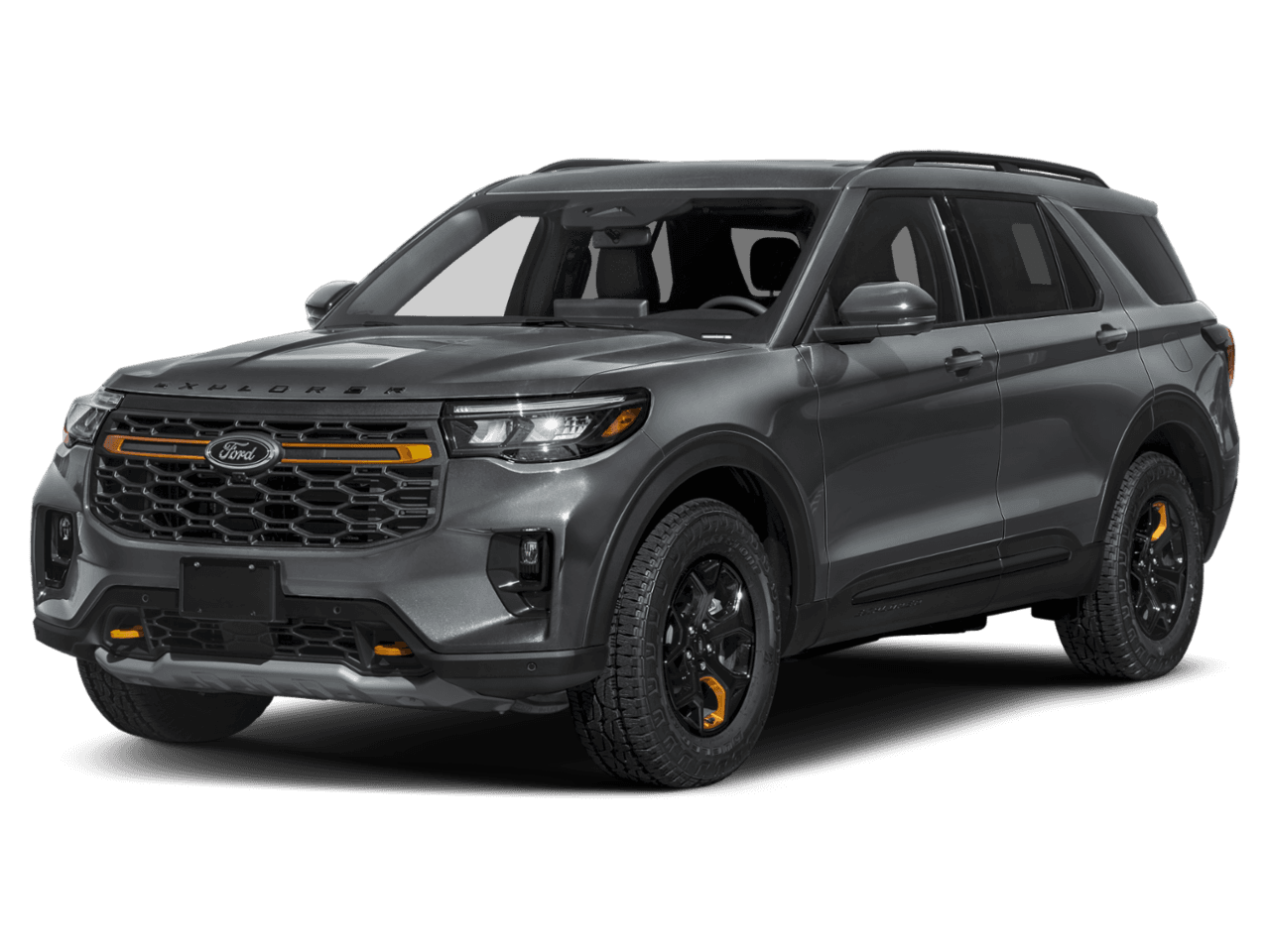 2026 Ford Explorer Tremor - Front 3/4, facing to the left