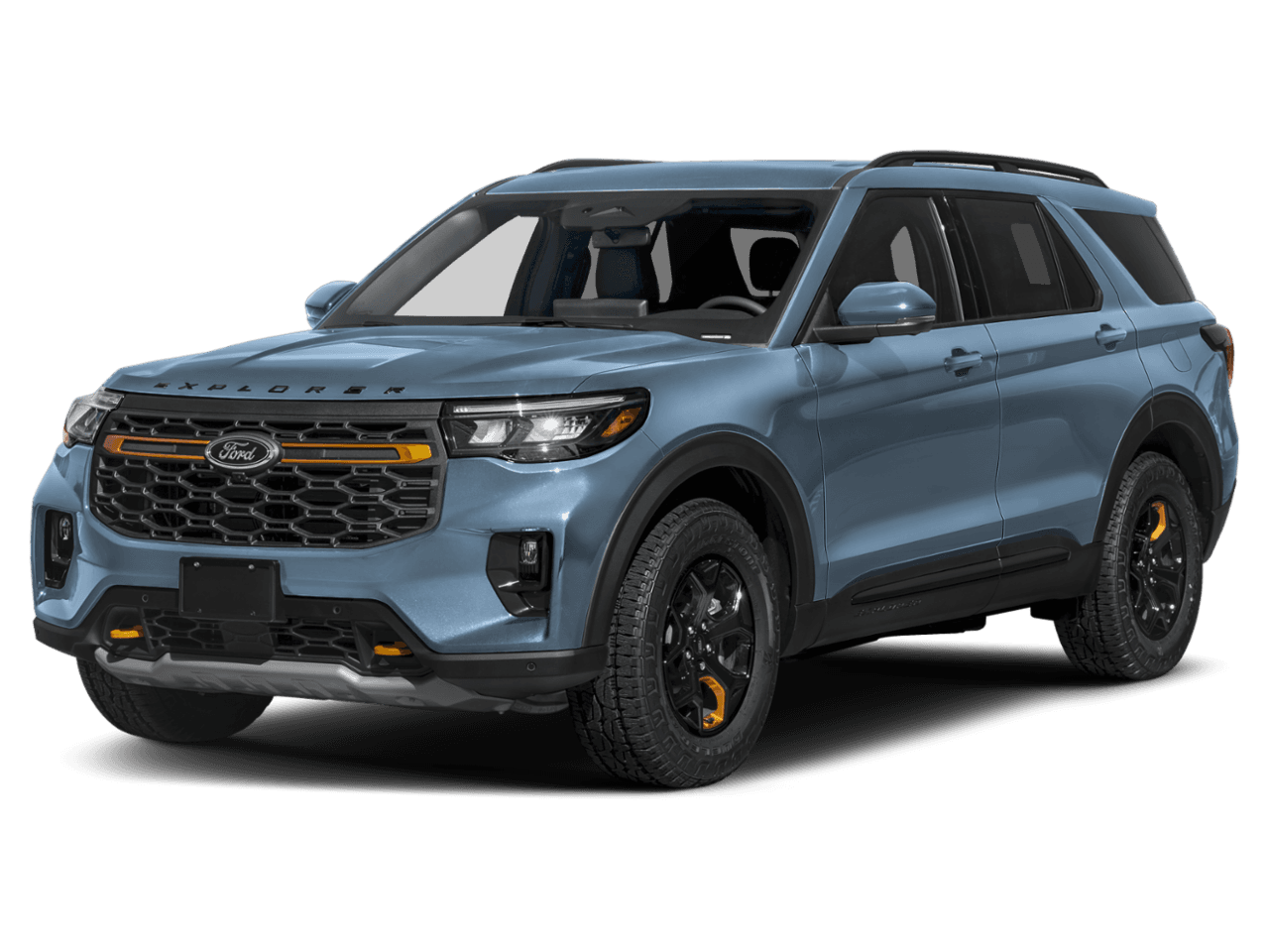 2026 Ford Explorer Tremor - Front 3/4, facing to the left