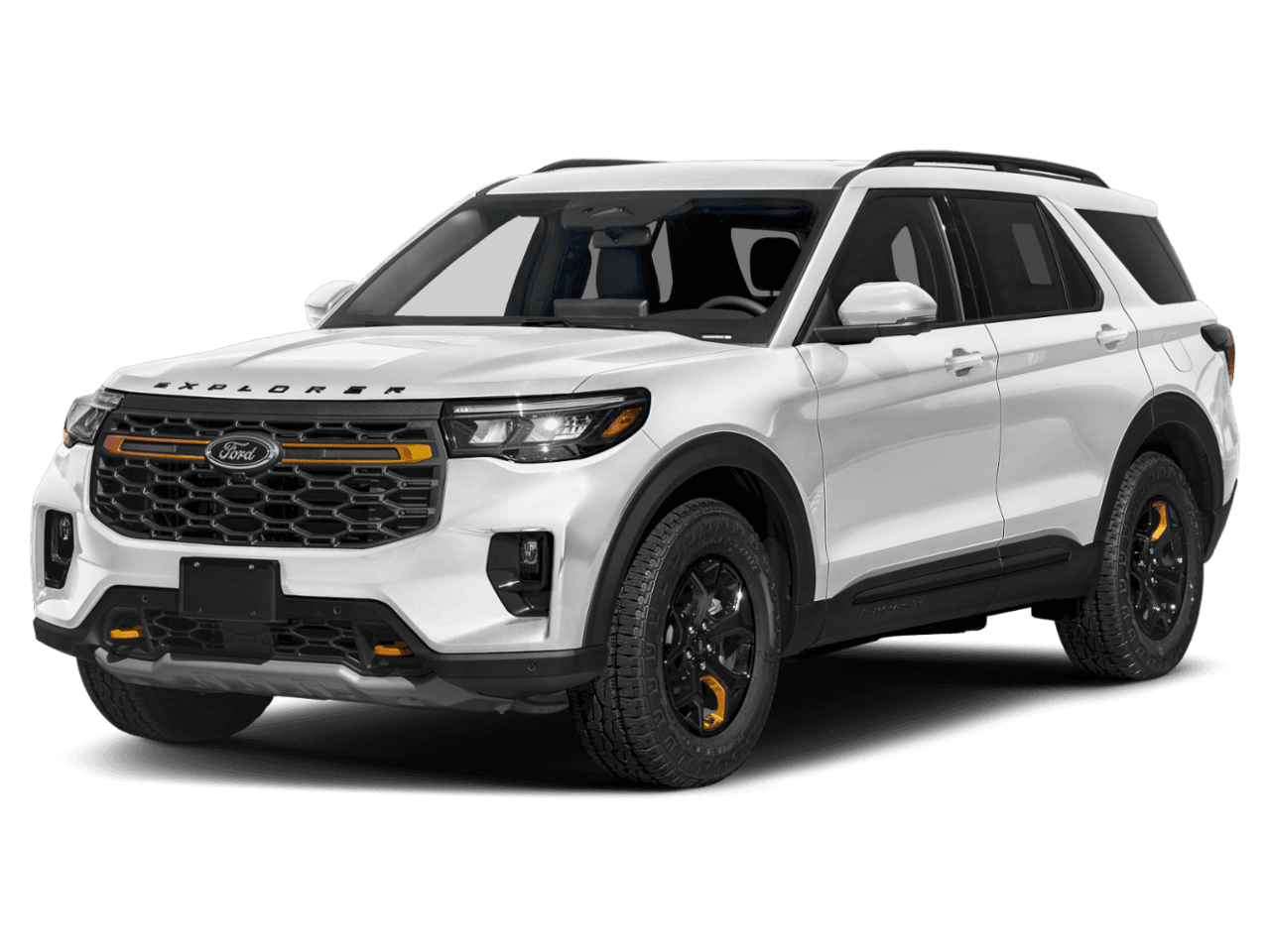 2026 Ford Explorer Tremor - Front 3/4, facing to the left