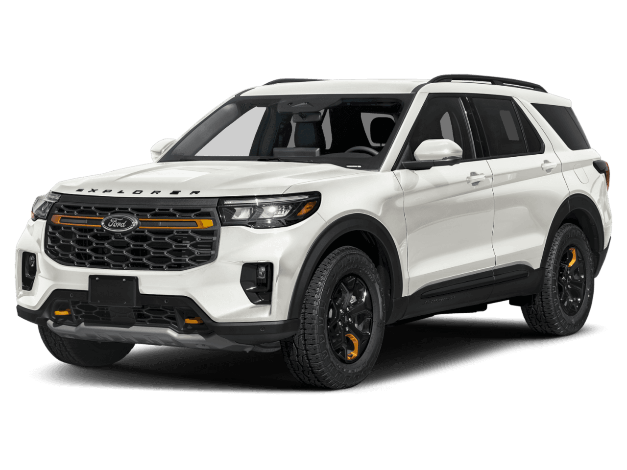 2026 Ford Explorer Tremor - Front 3/4, facing to the left