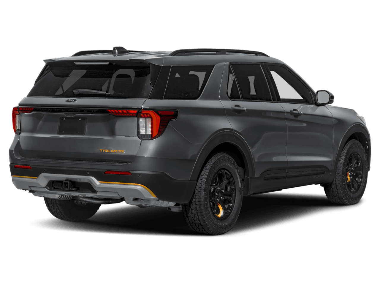2026 Ford Explorer Tremor - Rear 3/4, facing to the right