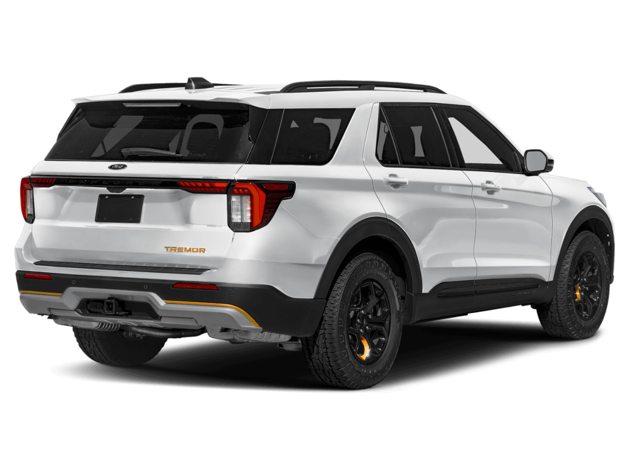 2026 Ford Explorer Tremor - Rear 3/4, facing to the right