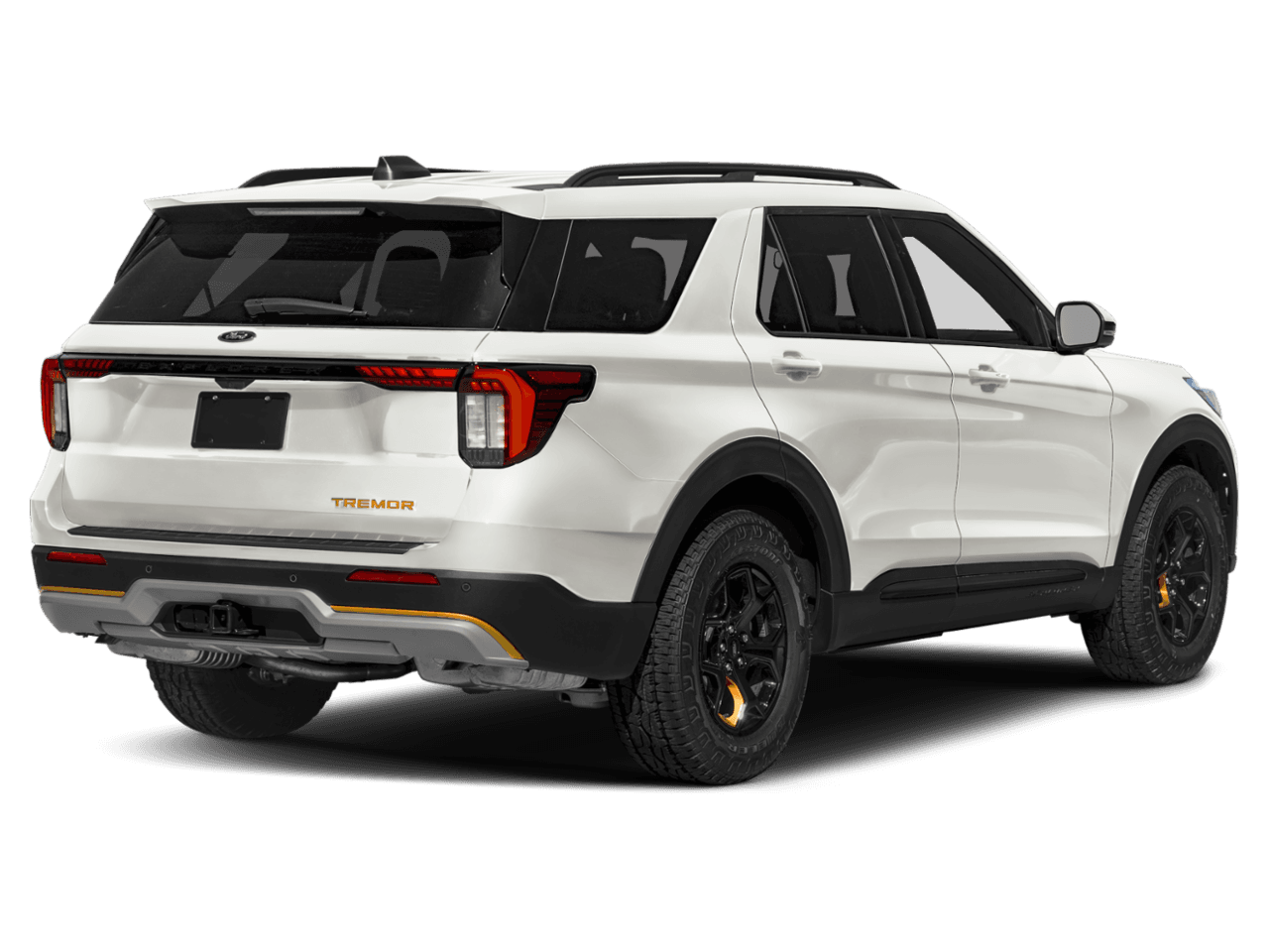 2026 Ford Explorer Tremor - Rear 3/4, facing to the right