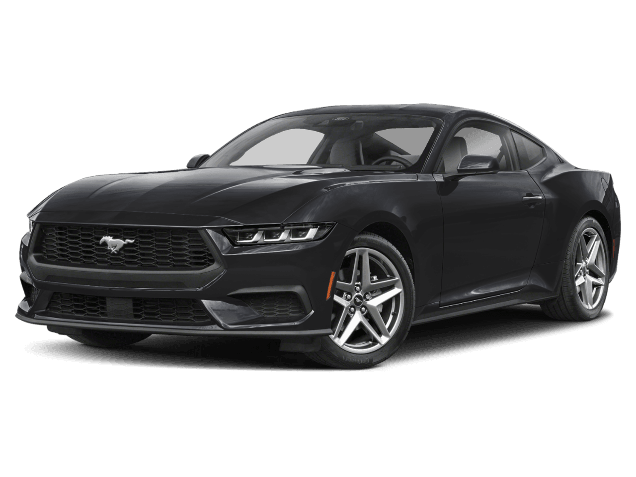2026 Ford Mustang EcoBoost - Front 3/4, facing to the left