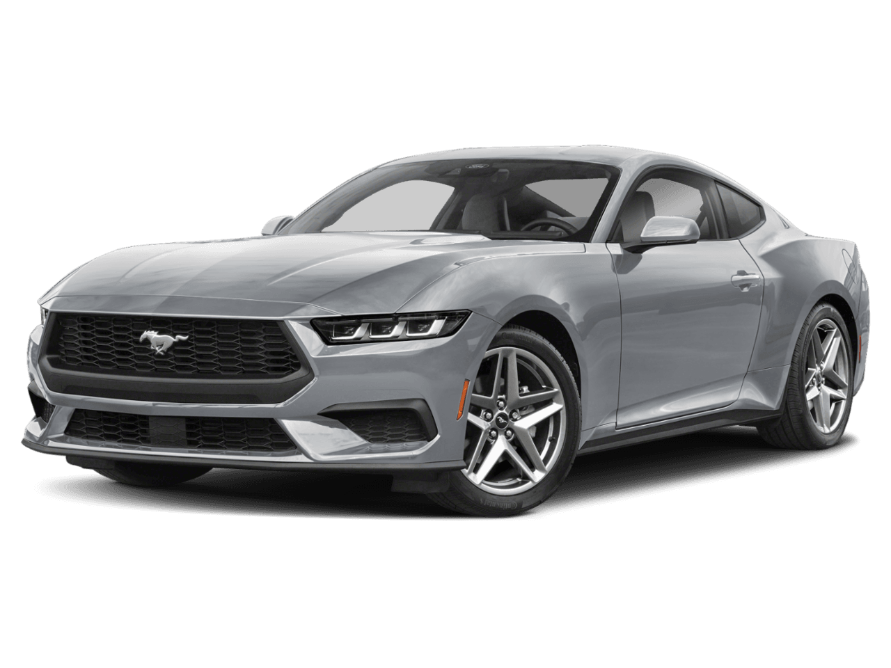2026 Ford Mustang EcoBoost - Front 3/4, facing to the left