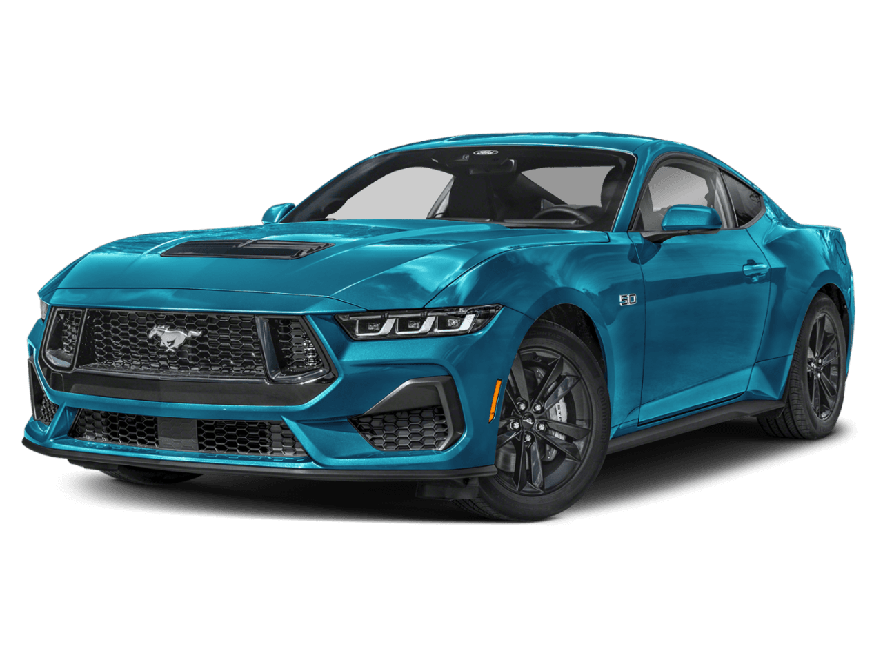 2026 Ford Mustang GT - Front 3/4, facing to the left