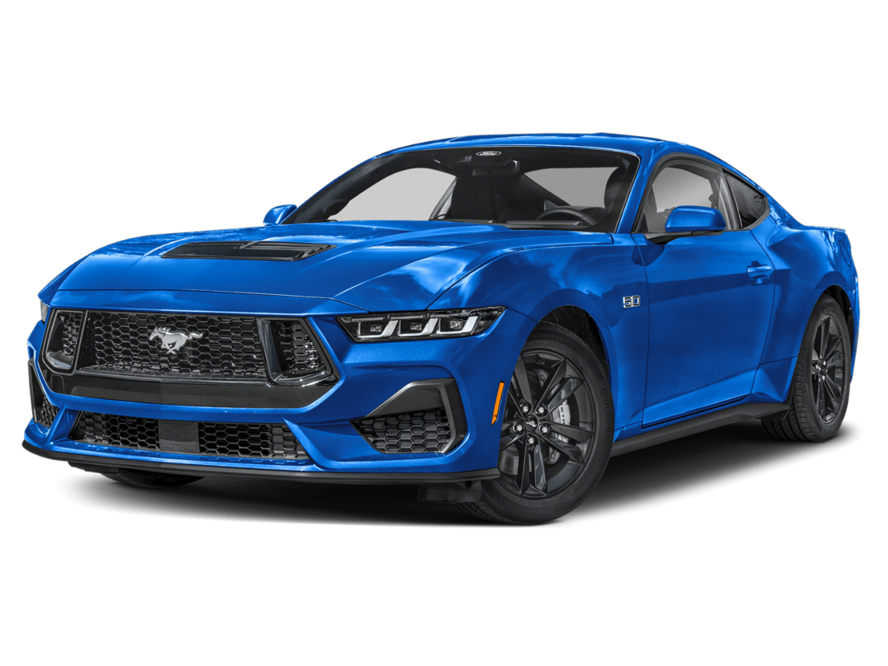 2026 Ford Mustang GT - Front 3/4, facing to the left
