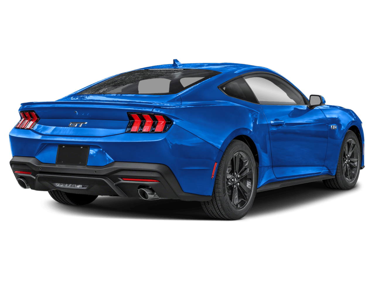 2026 Ford Mustang GT - Rear 3/4, facing to the right