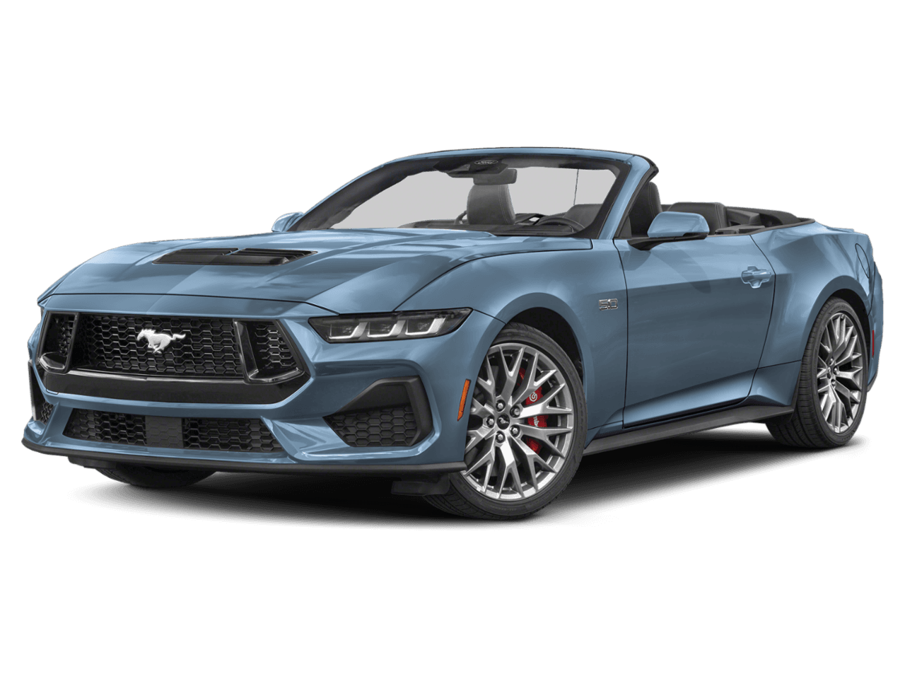 2026 Ford Mustang GT - Front 3/4, facing to the left