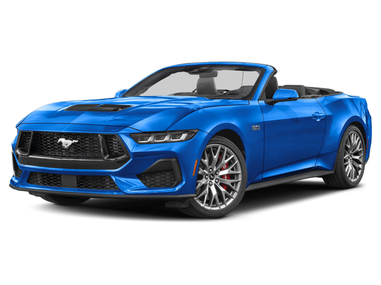 2026 Ford Mustang GT - Front 3/4, facing to the left