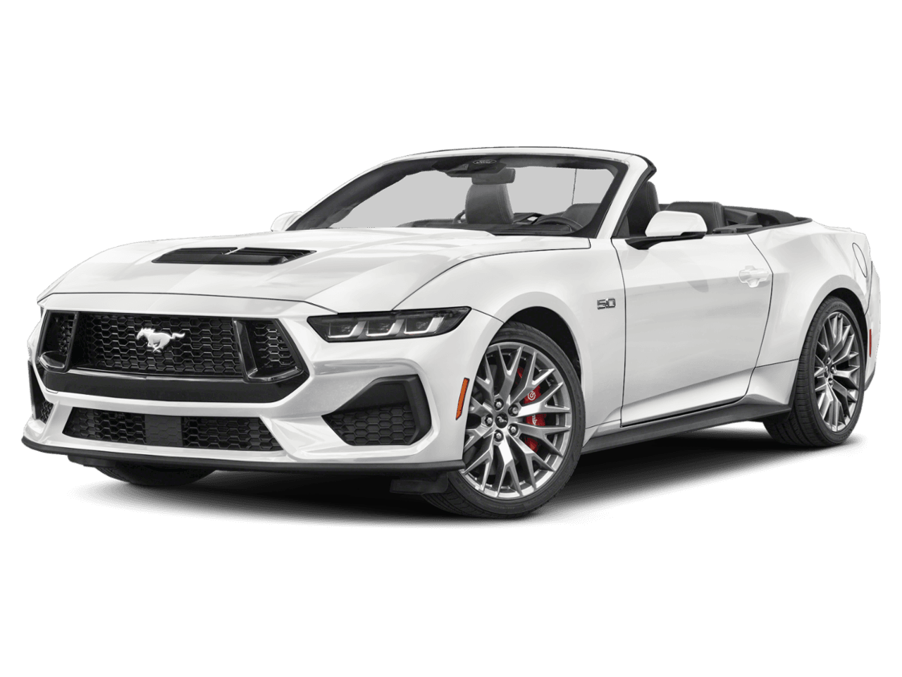 2026 Ford Mustang GT - Front 3/4, facing to the left