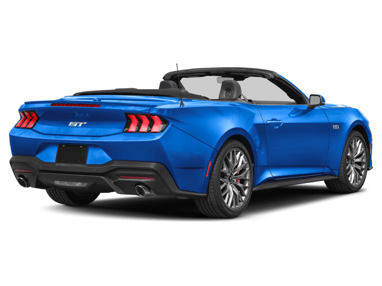 2026 Ford Mustang GT - Rear 3/4, facing to the right