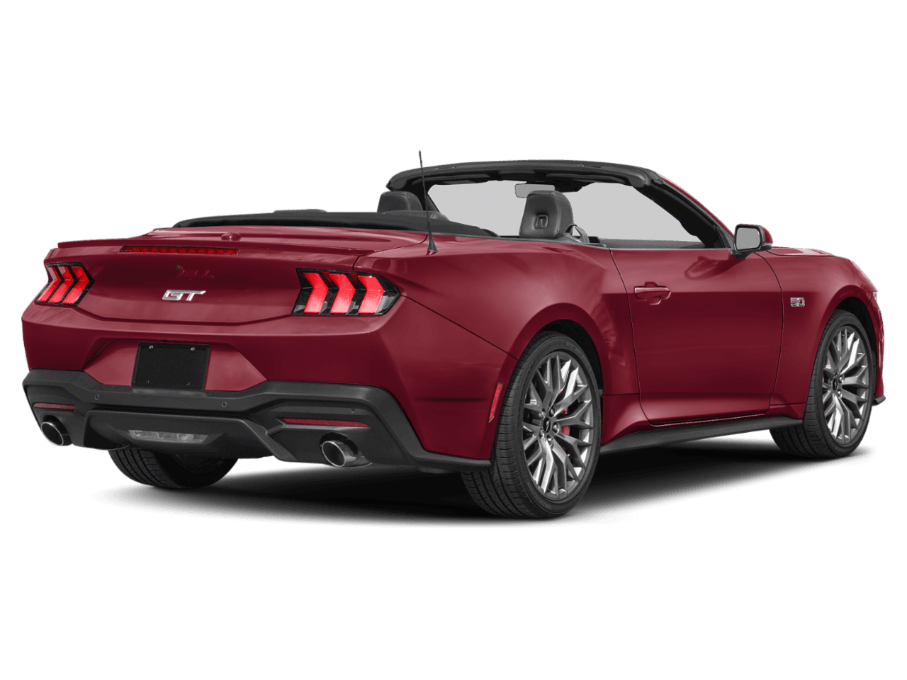 2026 Ford Mustang GT - Rear 3/4, facing to the right