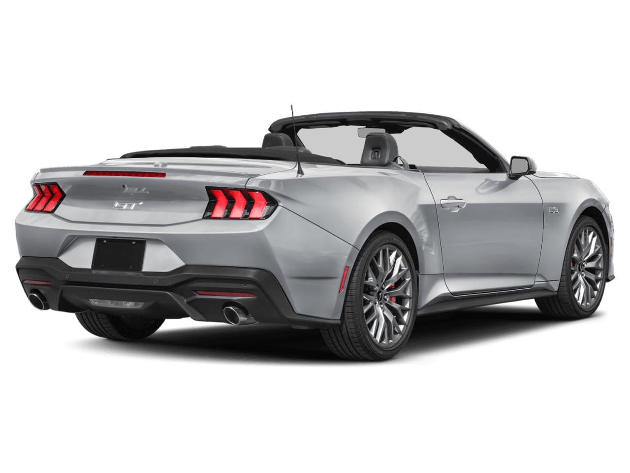 2026 Ford Mustang GT - Rear 3/4, facing to the right