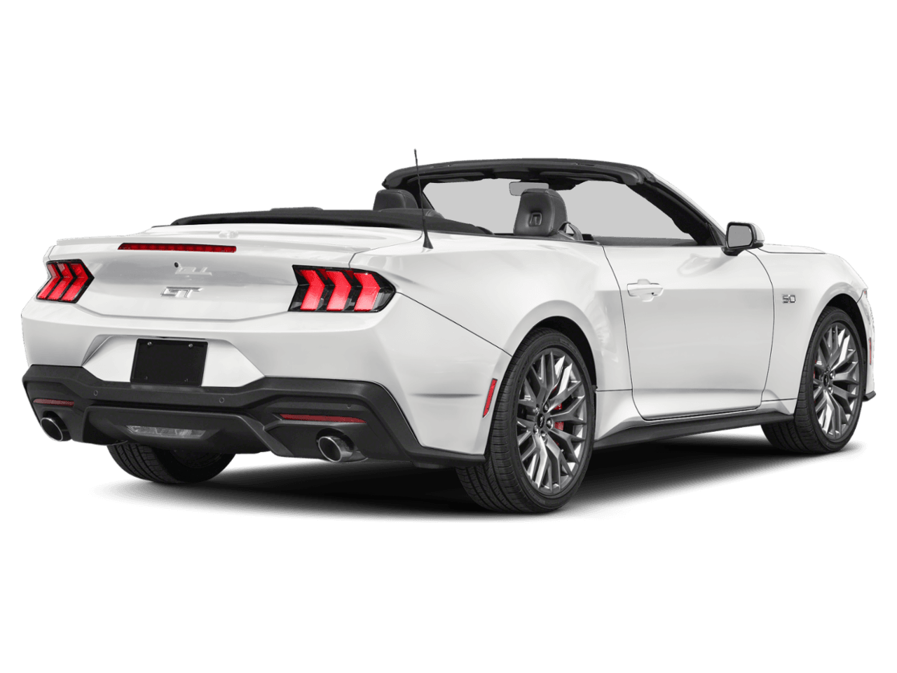 2026 Ford Mustang GT - Rear 3/4, facing to the right