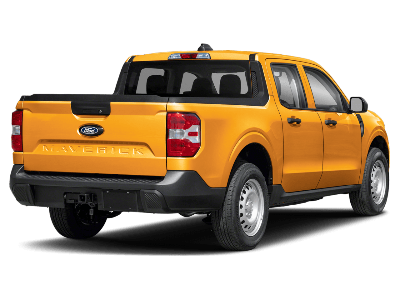2026 Ford Maverick XL - Rear 3/4, facing to the right