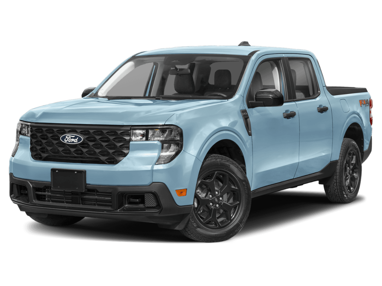 2026 Ford Maverick XLT - Front 3/4, facing to the left