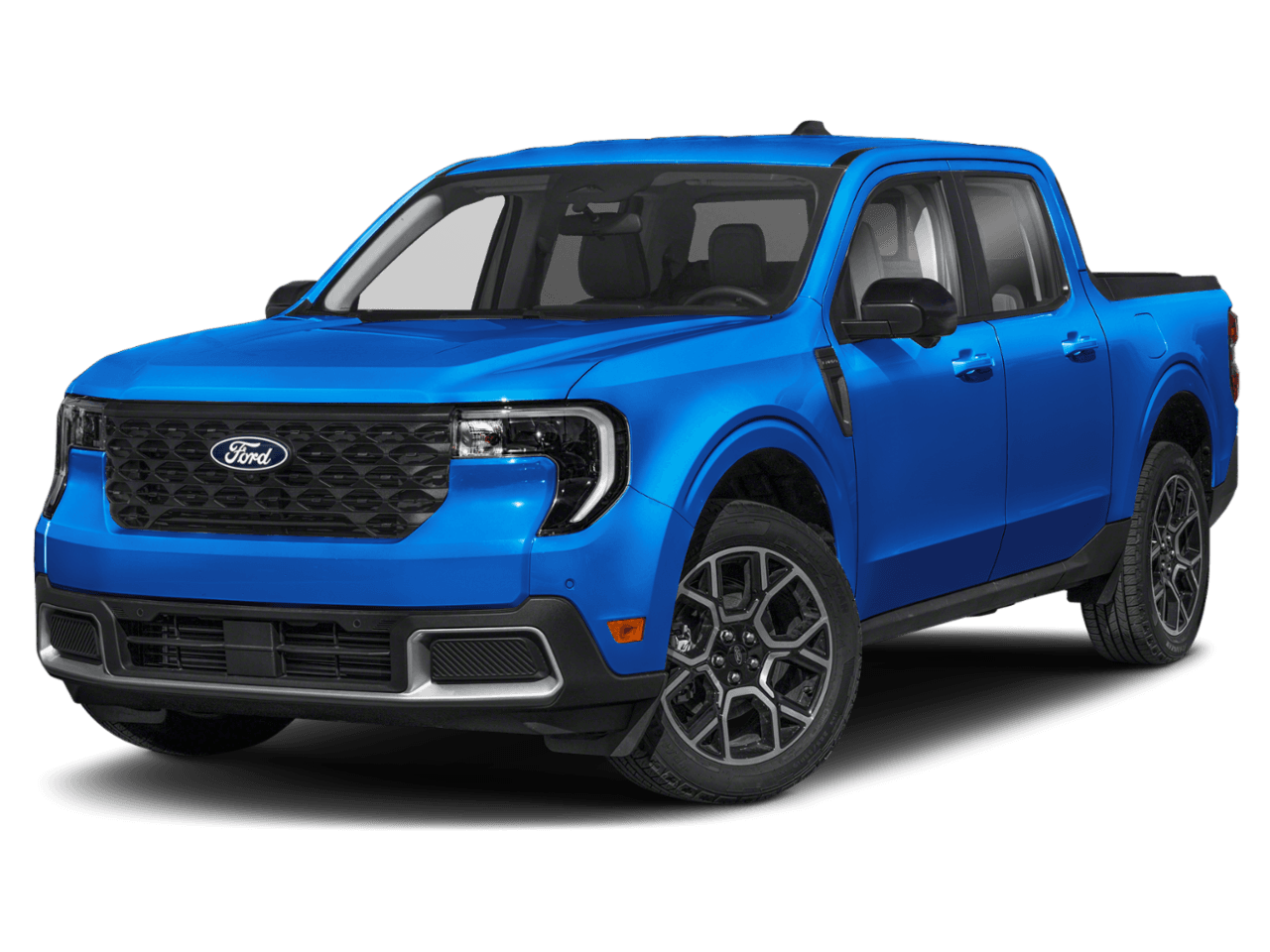 2026 Ford Maverick LARIAT - Front 3/4, facing to the left
