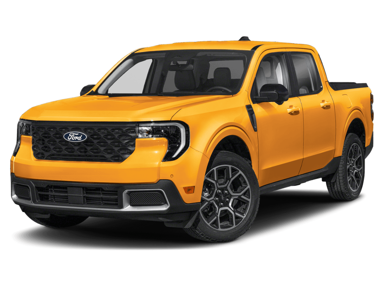 2026 Ford Maverick LARIAT - Front 3/4, facing to the left