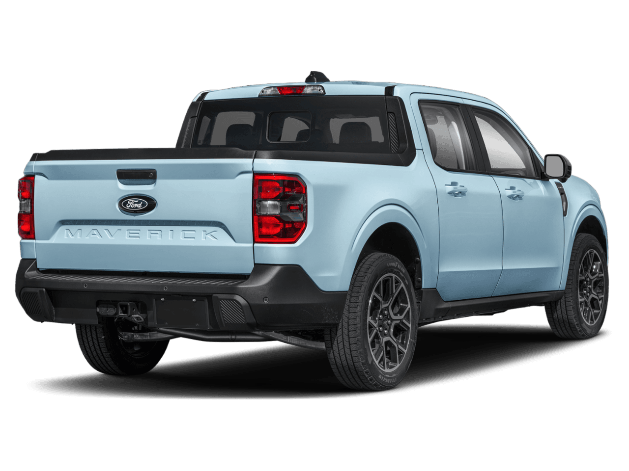 2026 Ford Maverick LARIAT - Rear 3/4, facing to the right